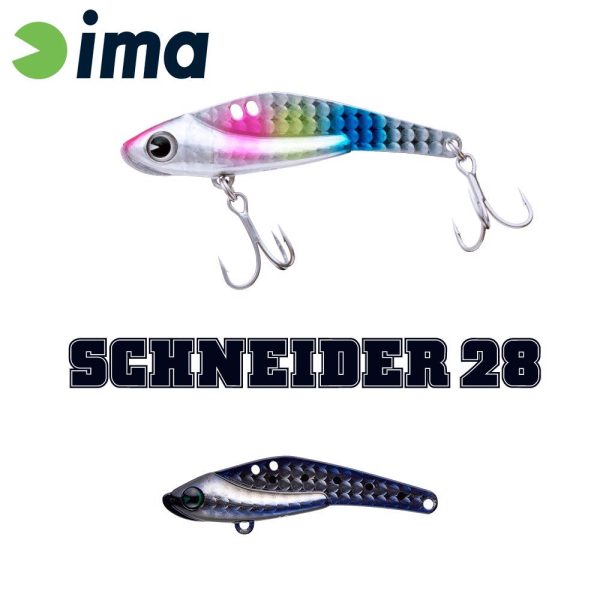 Ima Schneider 28 7,3cm 28gr 018 Black & Black Kunstköder