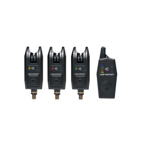 SRT Carp Instinct 3+1 Elektronischer Bissanzeiger Set