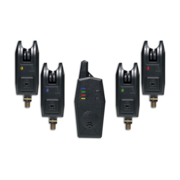 SRT Carp Instinct 4+1 Elektronisches Bissanzeiger Set