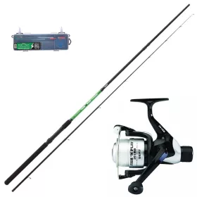   Sert Kit Fish n Play Fitfeeder 2703 Rute und 301RD Rollen-Set