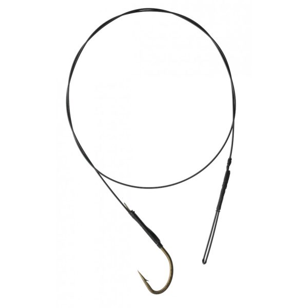 SERT - 7 STRAND TRACE WITH SINGLE HOOK - 60CM -9KG - Bissfestes Vorfach