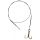 SERT - 7 STRAND TRACE WITH TREBLE HOOK - 60CM - 9KG - Bissfestes Vorfach