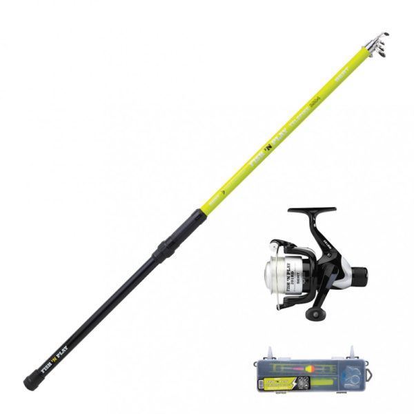 Sert Kit Fish n Play Telepike 3504 Rute und 401RD Rolle Set