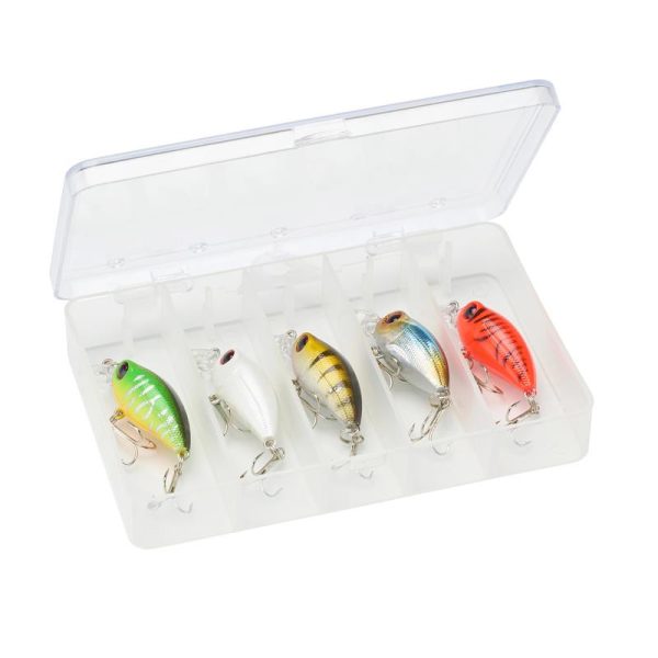 SRT Crankbait Kit 7cm 10gr Floating Wobbler Set 5 Stk.