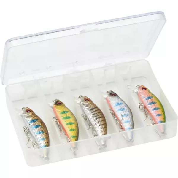 SRT Minnow Kit 6,5cm 6gr Sinking Wobbler Set 5 Stk.