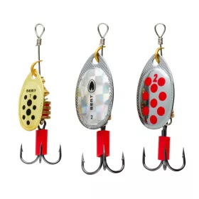   SRT Spoony Special Perch Spinn-Spinner-Set - FW26 Auswahl zum Barschspinnfischen 3 Stk.