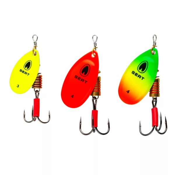 SRT Spoony Special Pike Spinn-Spinner-Set - FW26 Auswahl zum Hechtspinnen 3 Stk.