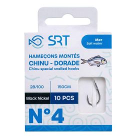   SRT Chinu-Special Daurade 0,26mm 150cm Monofil 4 Vorfachhaken