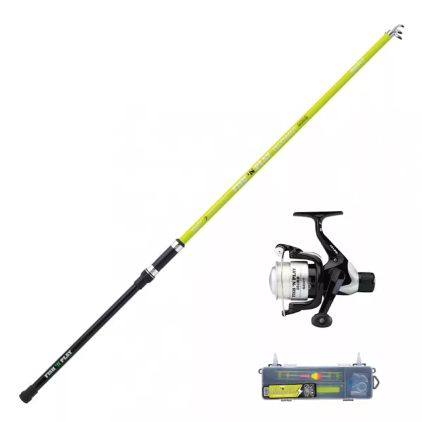 Sert Kit Fish n Play Teletrout 3003 Rute und 201RD Rolle Set