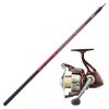 Sert Exceed Teletrout Finesse 300-3 Rute und Exceed SPN 1003RD Rolle Set