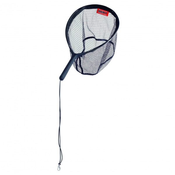 Sert Fish Instinct Raquette Rubber Net 60cm Spinnfisch-Kescher