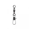 SERT - INTERLOCK SNAP + BARREL SWIVEL BLACK N°6 X8 - Wirbel