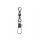 SERT - INTERLOCK SNAP + BARREL SWIVEL BLACK N°8 X10 - Wirbel