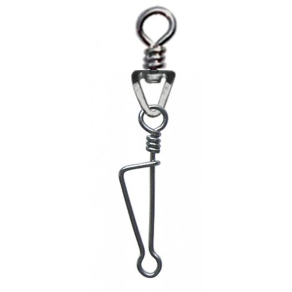 SERT - ITALIAN SWIVEL & SNAP LINK - NICKEL N°0 X8 - Wirbel
