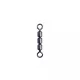 SERT - TRIPLE ROLLING SWIVELS - BLACK N°12 X4 - Wirbelkarabiner