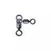 SERT - COMBI ROLLING SWIVELS - BLACK N°1x2 X 4 - Wirbel