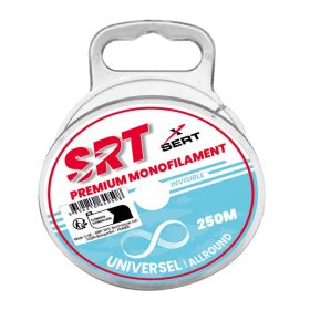   SRT Universal- Invisible Transparent Monofile Schnur 0,45mm 250m 12,6Kg
