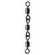 Sert Swivel Rolling Triple Chained N°12 Dreifachwirbel 6 Stück