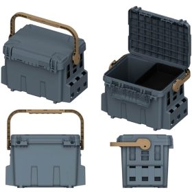 SRT 3090MF Dunkelgraue Angelgerätebox 35l 54x35x34,3cm