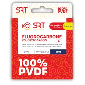   Sert Fluorocarbon SRT 100% PVDF 0,12mm 50m Fluorocarbon Vorfachschnur
