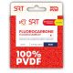 Sert Fluorocarbon SRT 100% PVDF 0,16mm 50m Fluorocarbon Vorfachschnur