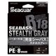 Seaguar R18 Kanzen Seabass Stealth Gray 150m 1,2Gou Geflochtene Hauptschnur