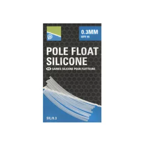 Preston Pole Float Silicone 0,5mm Silikonschlauch 15 Stk.