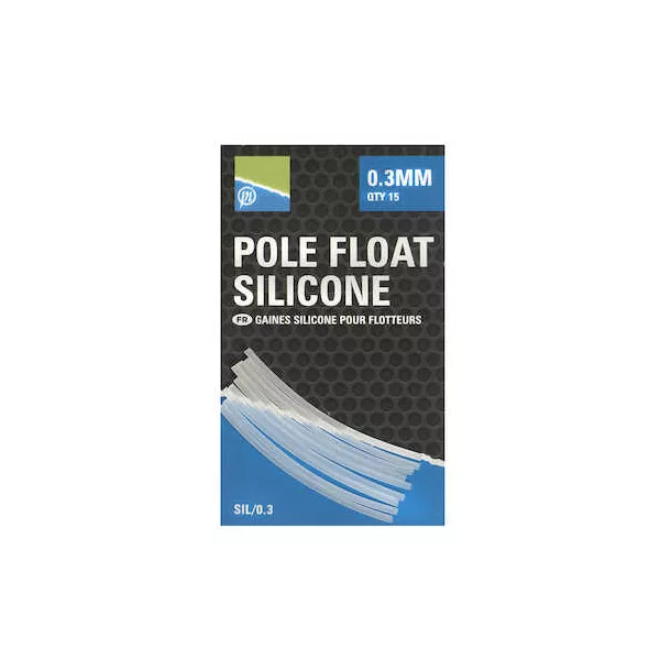 Preston Pole Float Silicone 1,0mm Silikonschlauch 15 Stk.