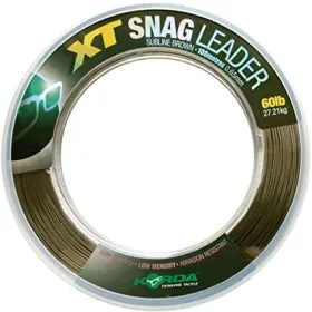 Korda XT Snag Leader 0,60mm 60lb Nylon 100m - Boili-Vorfach