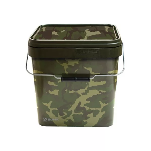 Sonik Camo Square Bucket 17l Eimer