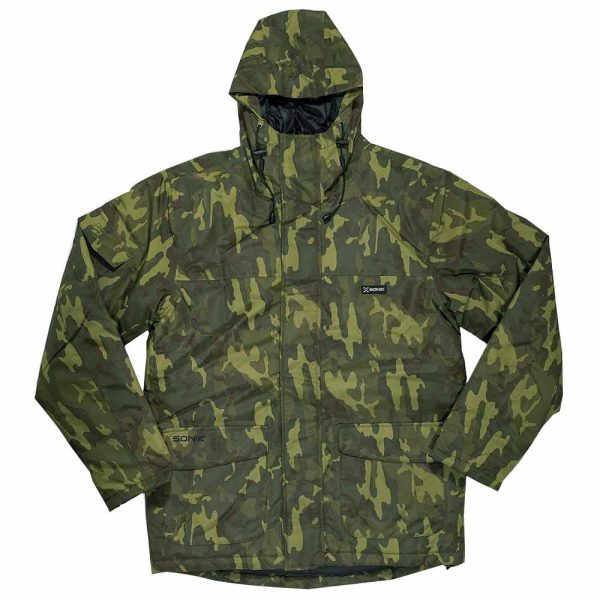 Sonik Schwere Wattierte Jacke Camo L
