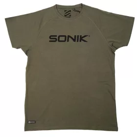 Sonik Raglan Grün T-Shirt L