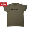 Sonik Raglan Grünes T-Shirt XL