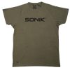 Sonik Raglan Grün T-Shirt 2XL