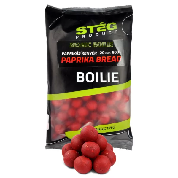 Stég Bionic Boilies 20mm Paprikabrot Futterboilie 800gr