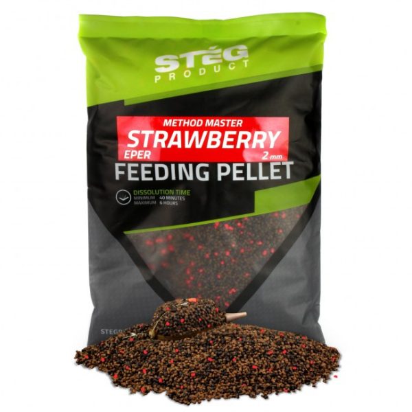 Stég Feeding Erdbeere 2mm 800gr Futterpellet