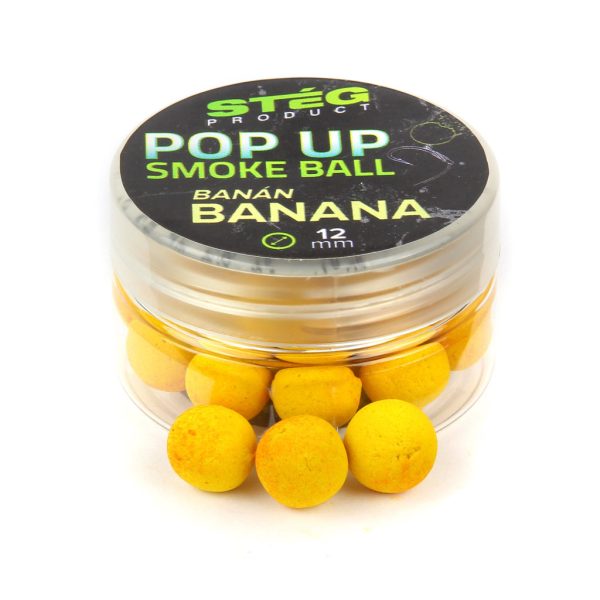 Stég Pop Up Smoke Ball Banane 12mm Pop Up 10gr