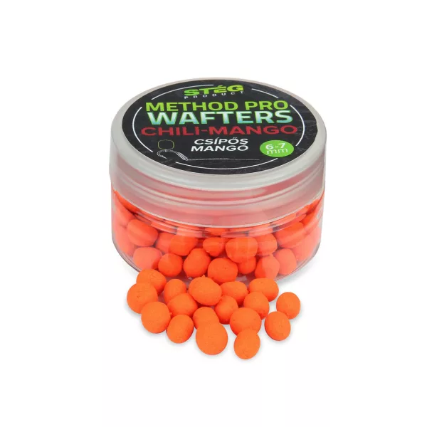 Stég Method Pro Wafters 6-7mm Chili-Mango Wafters 15gr