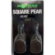 Korda Square Pear Inline Blister Boilie Blei 70gr 2Stk