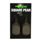 Korda Square Pear Swivel Blister Boilie-Blei 142gr