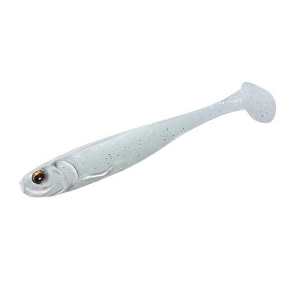 Major Craft Stabi Shad Slim 8,9cm #007 Glow Gummifisch 4 Stk.