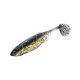 Major Craft Stabi Shad Fat 8,9cm #004 Black Gold Gummifisch 4 Stk.