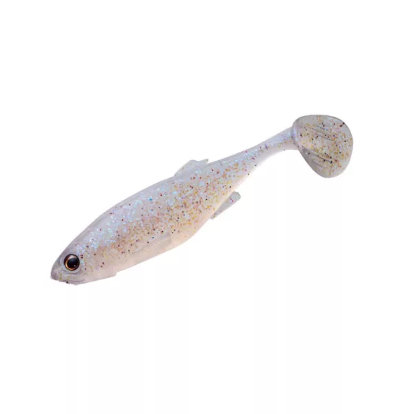 Major Craft Stabi Shad Fat 12,7cm 20,9gr #006 Clear Gummifisch 4 Stk.