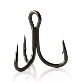   Vargas Catarzis Buffalo Hooks mit Öhr, mit Widerhaken Drilling Welsangelhaken #3/0