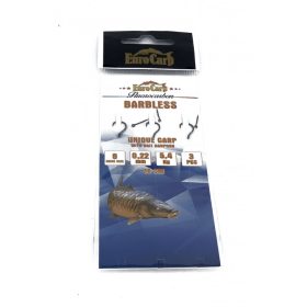   EuroCarp Vorgebundenes Monofil-Feeder-Vorfach mit Ködernadel - Unique Carp 8