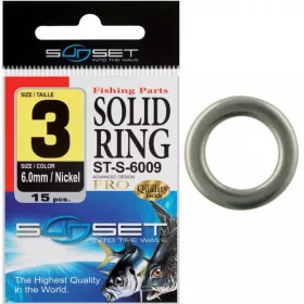 Sunset - SOLID RING ST-S-6009 N2 5.8MM X15 - Metallring