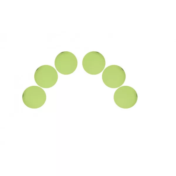 Sunset - BLISTER FLOAT ROUND PHOSPHO GREEN 6mm - Stopper