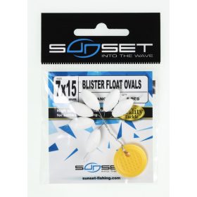 Sunset - BLISTER FLOAT OVAL WHITE 5x10mm - Stopper