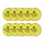 Sunset - SUNWINDER 65MM - GELB - 10 Stk. - EVA Vorfachhalter