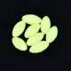 Sunset - BEADS FLOATING OVAL LUMINOUS GREEN 5x10mm X20 - Stopper